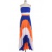 Colorblock Maxi Dress