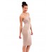 Glam Solid Keyhold Dress