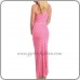Tany Pink & White Maxi Dress Tany Pink & White Maxi Dress