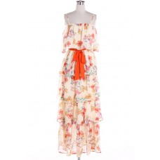 Maxi Hawaiian Floral Dress