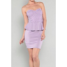 Purple Party Dress