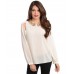 Collar Sequins Top