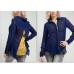 Blue Contrast Layered shirt